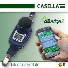 CASELLA dBadge2ISPro Personal Intrinsically Safe Noise Dosimeter